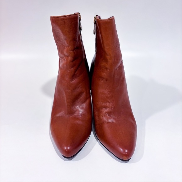PEDRO MIRALLES – Brown leather‎ wedge ankle boots * - Picture 5 of 7